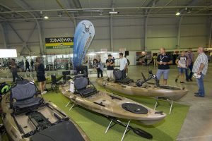 grapper kajak test fishing hunting expo